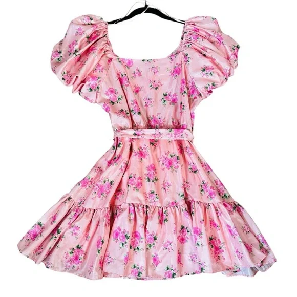 LoveShackFancyxTarget Cécile Puff Sleeve Dress - Picture 3 of 9